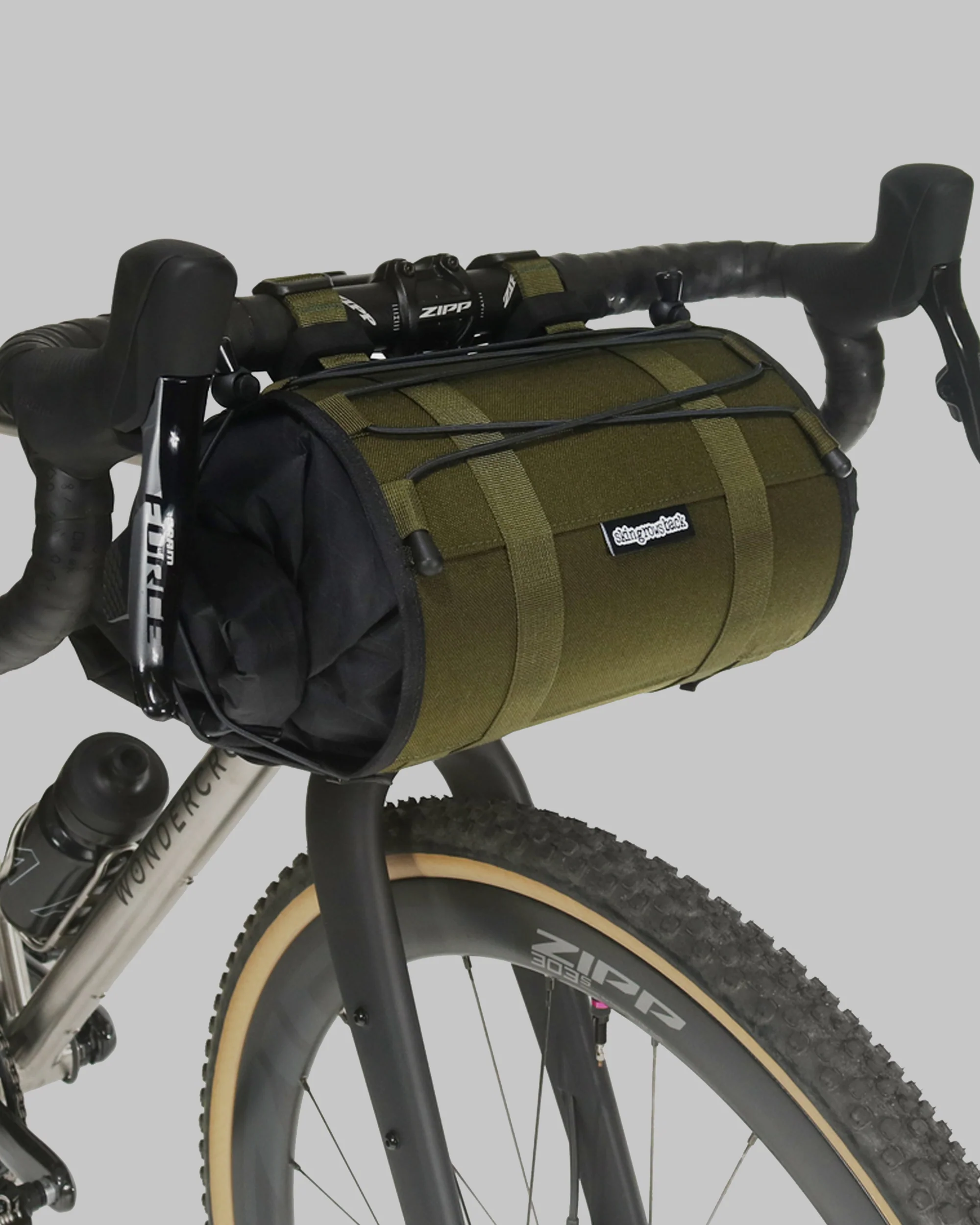 SKIN GROWS BACK Overnighter Handlebar Bag 11L